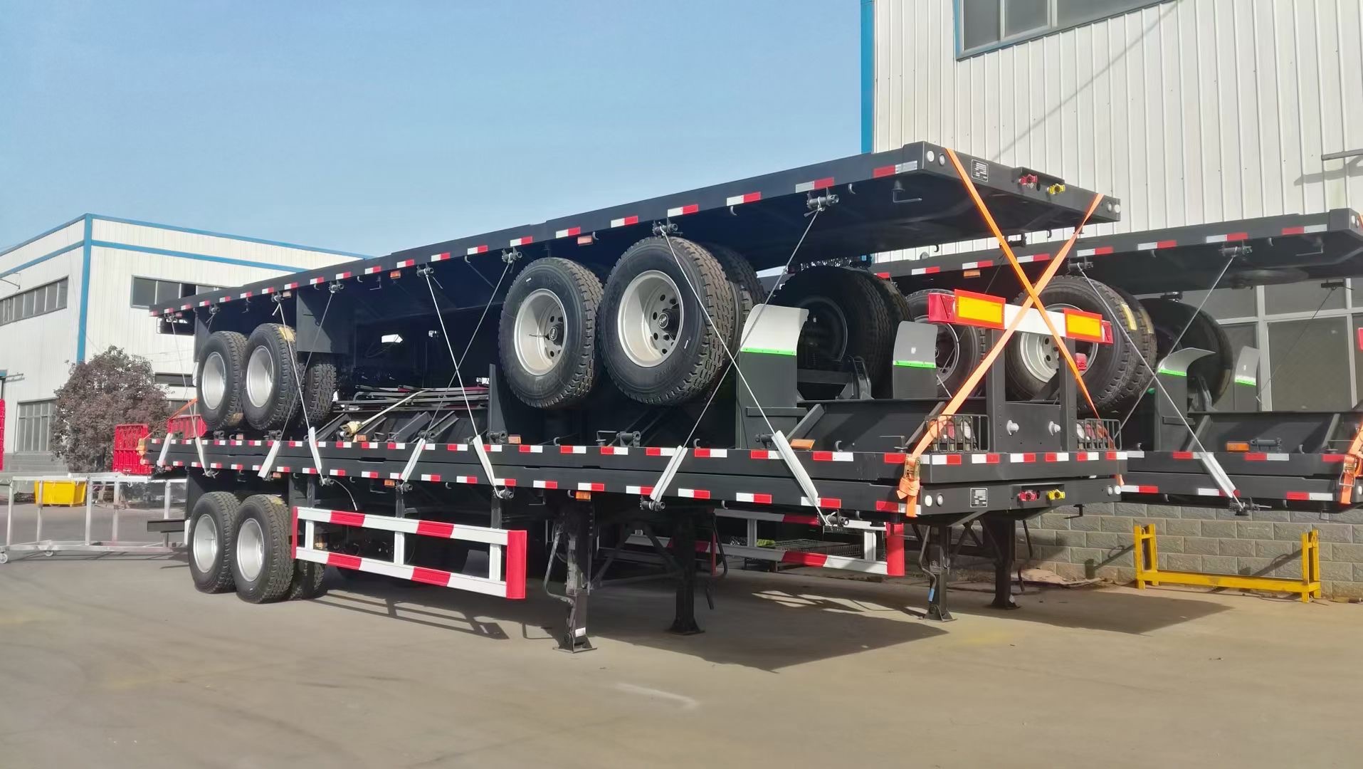 flatbed semi trailer