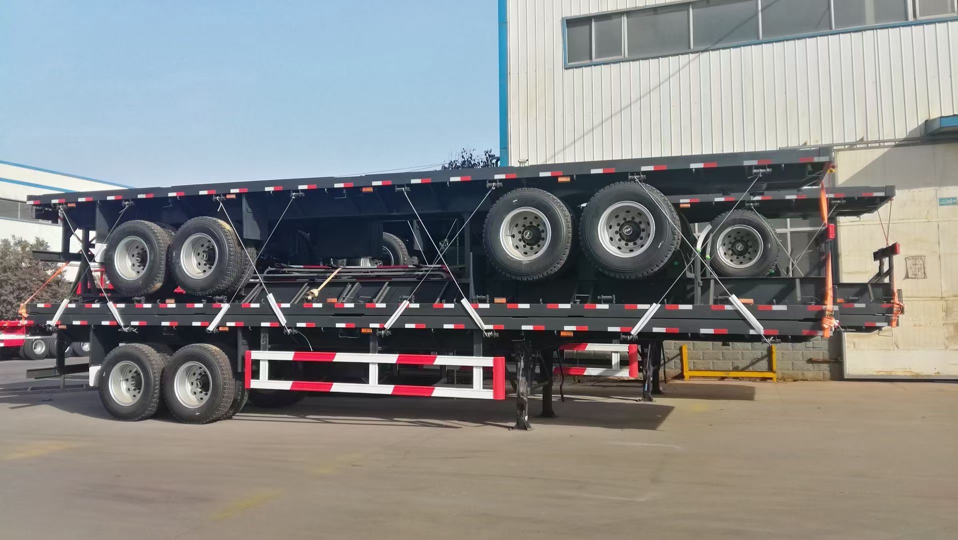 flatbed semi trailer
