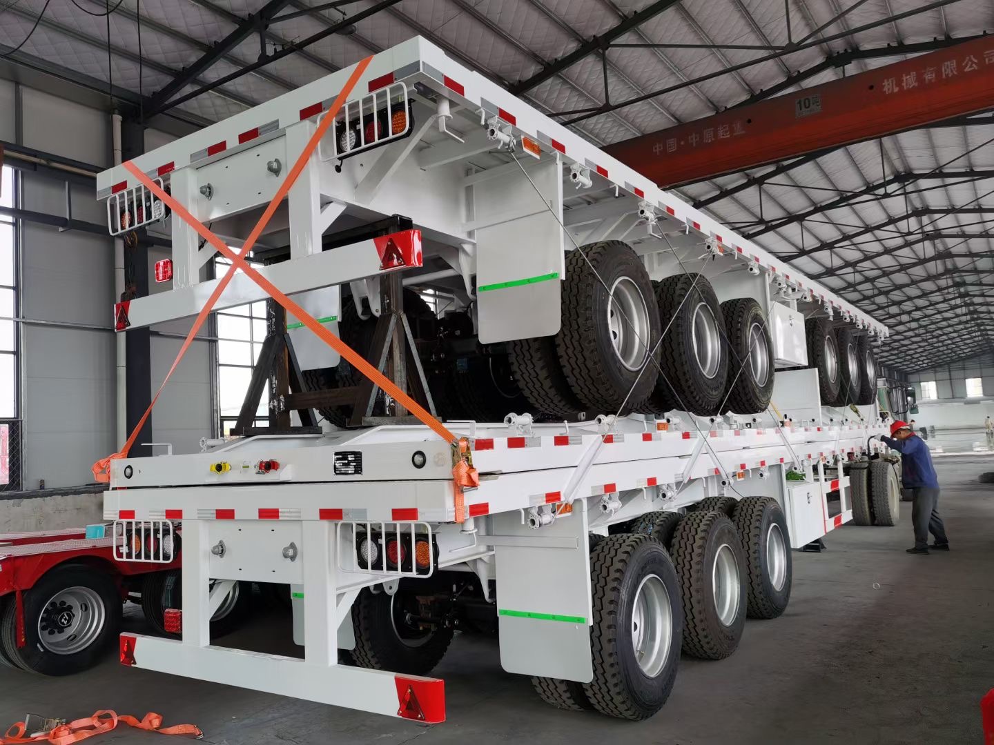 flatbed semi trailer