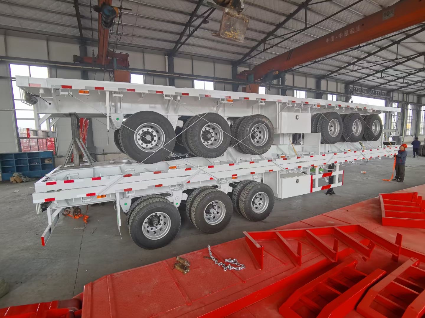 flatbed semi trailer