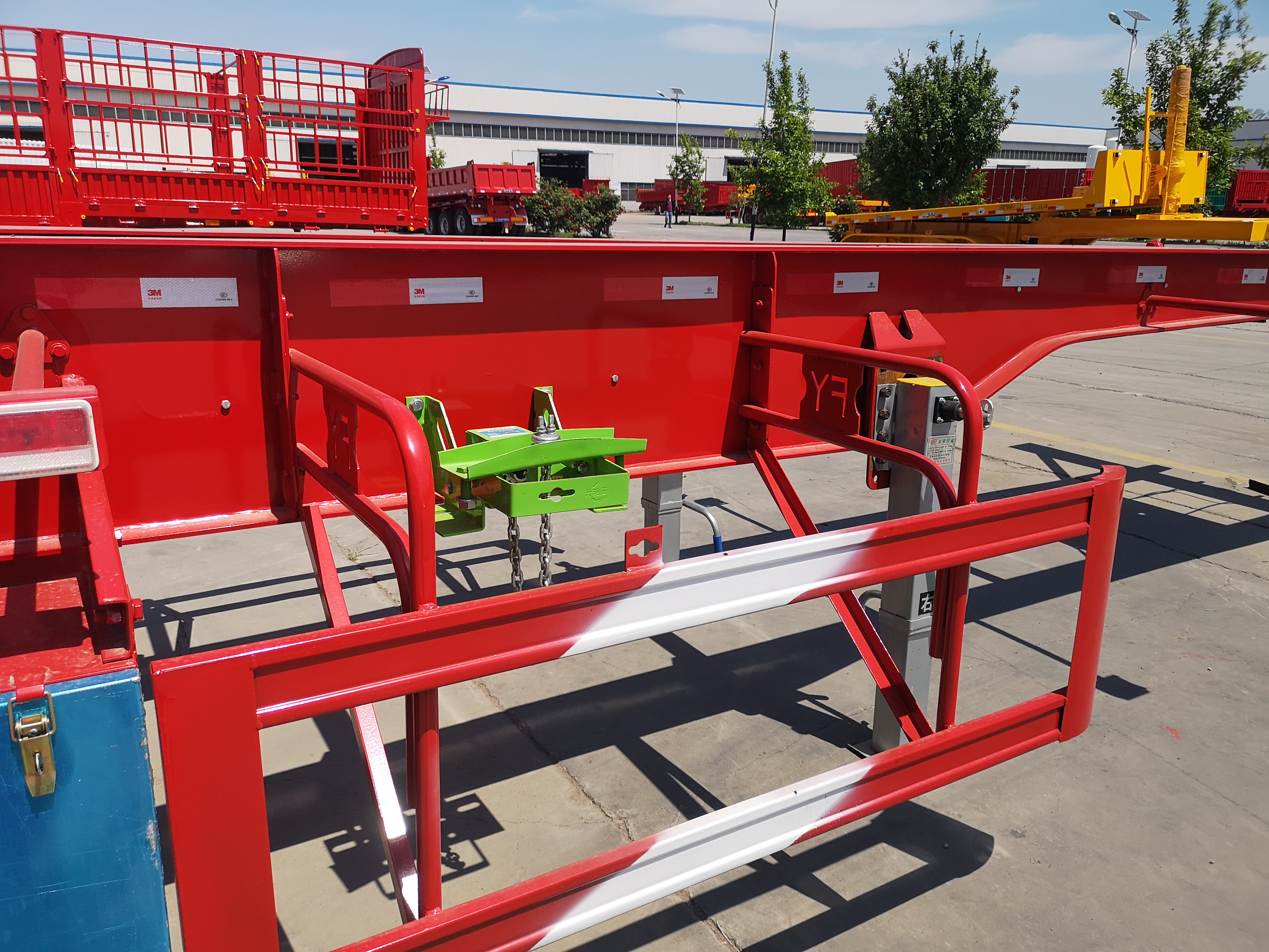 container semi trailer