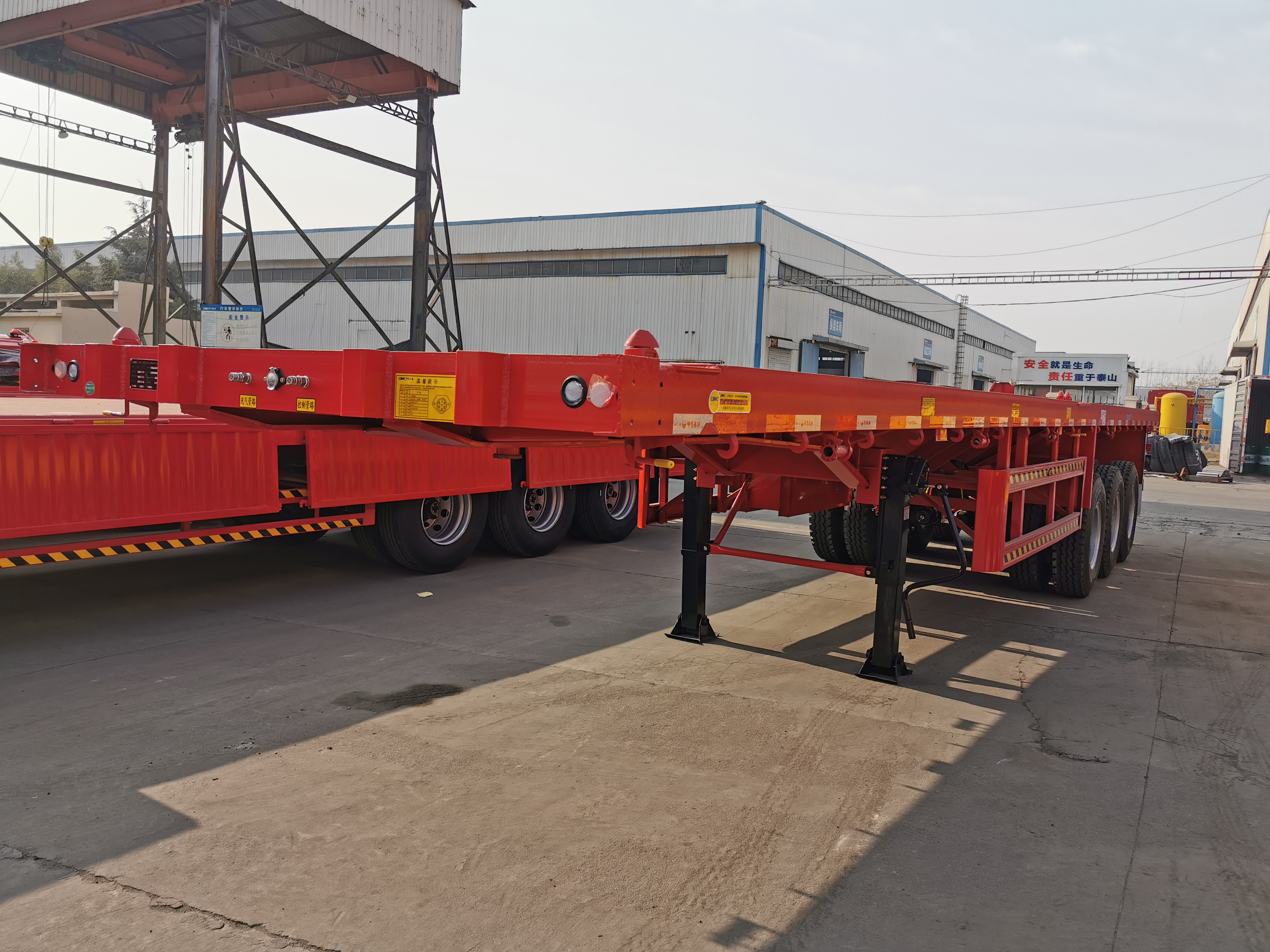 container semi trailer