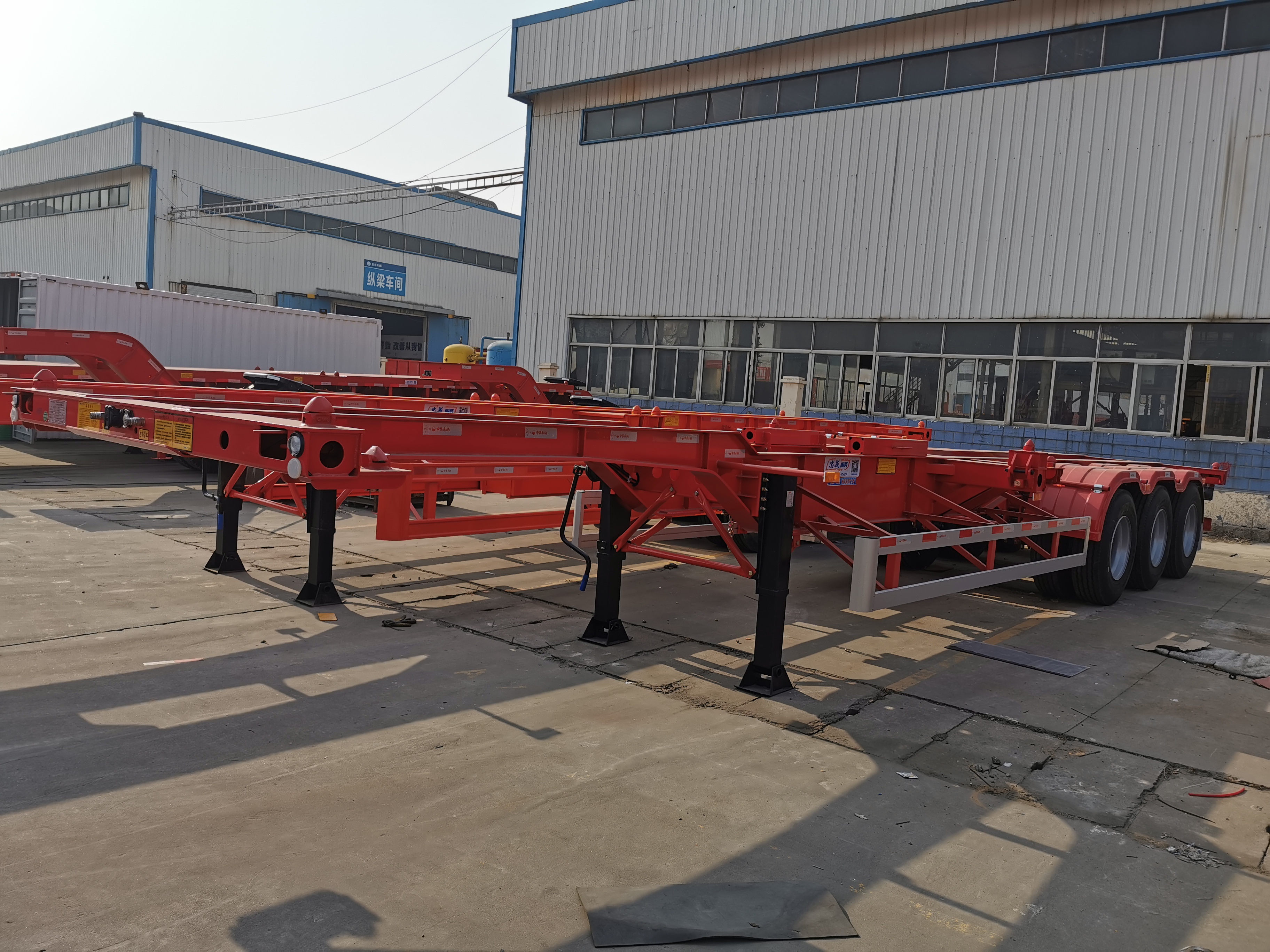 container semi trailer