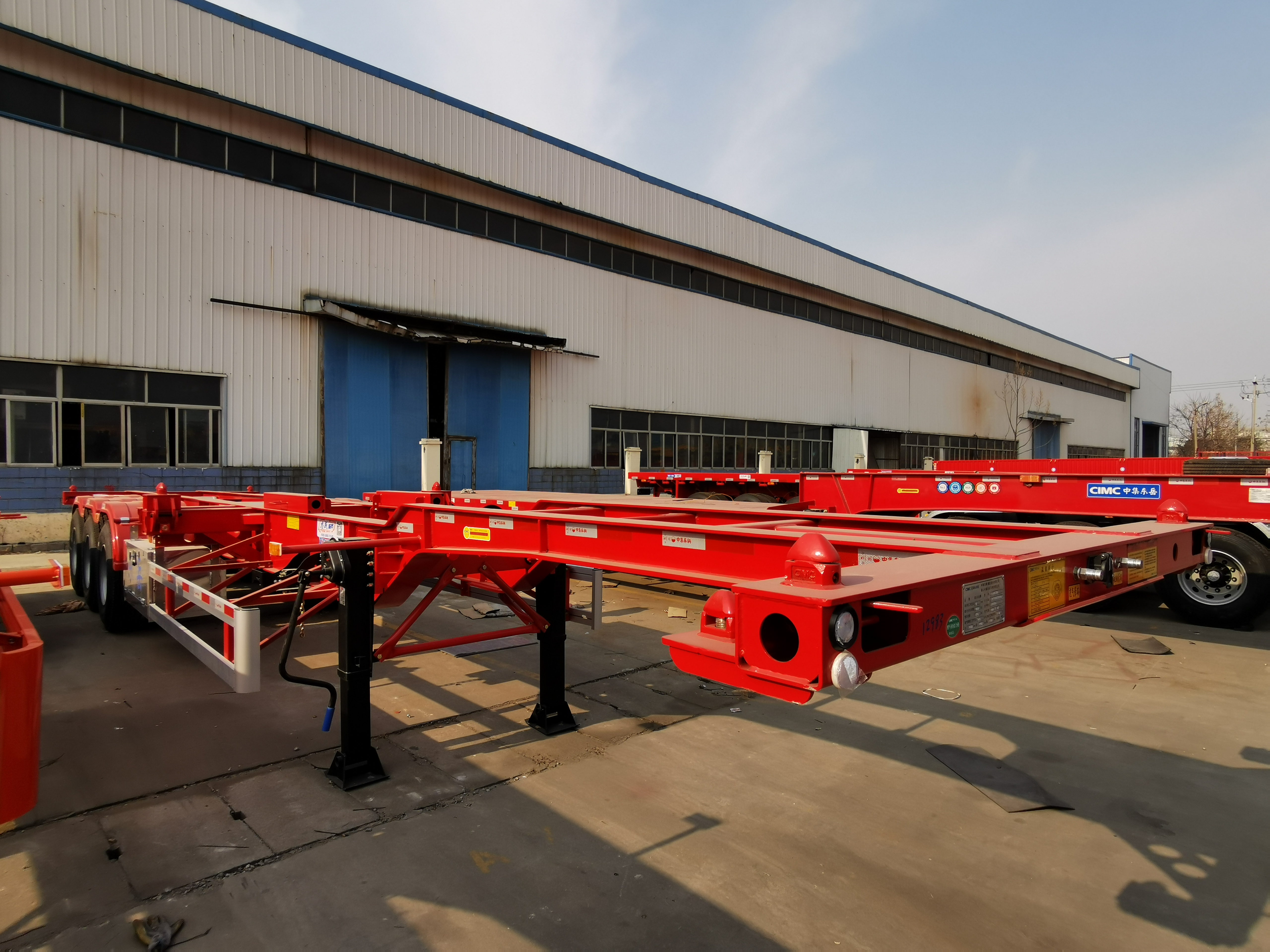 container semi trailer
