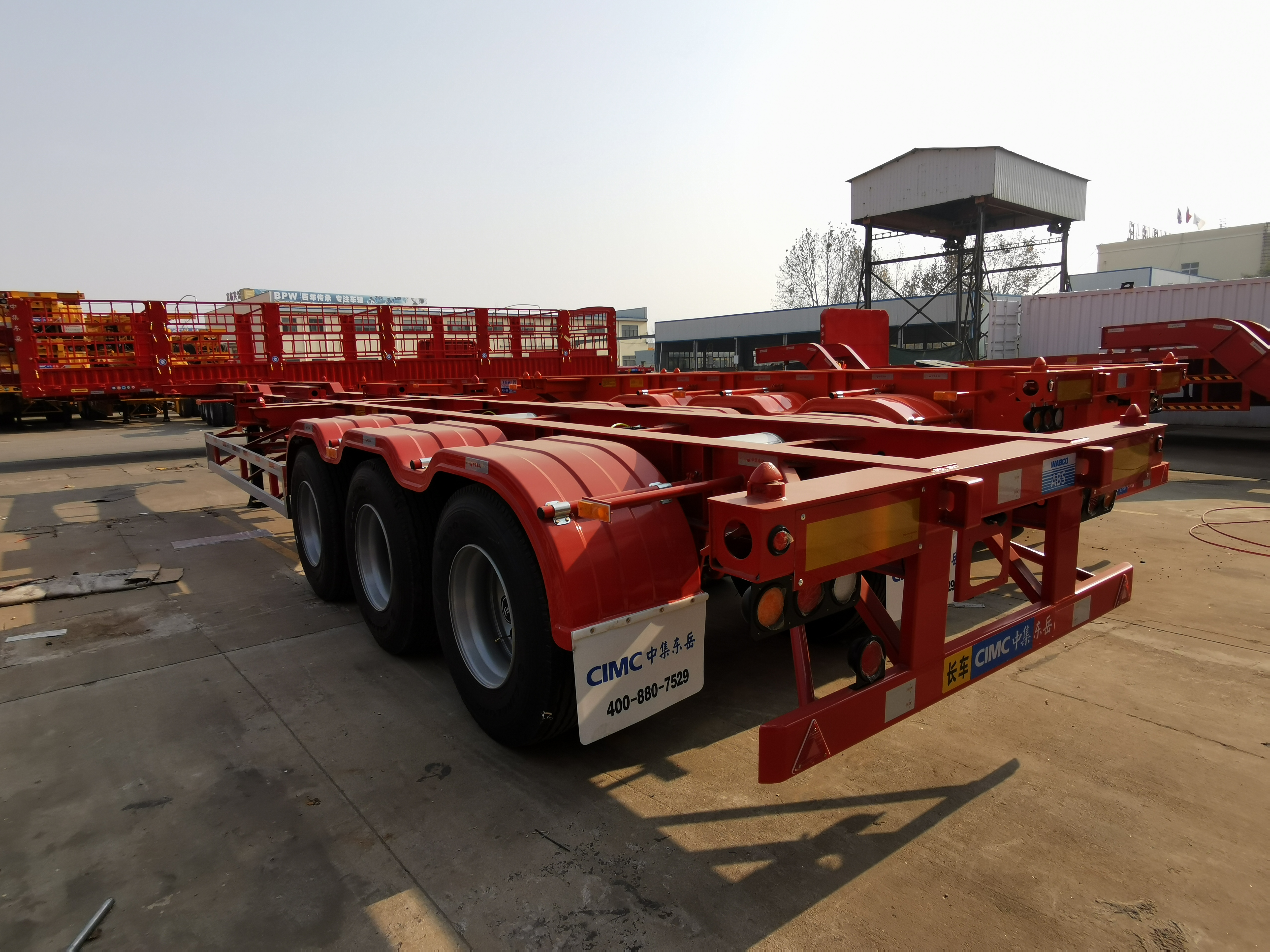 container semi trailer