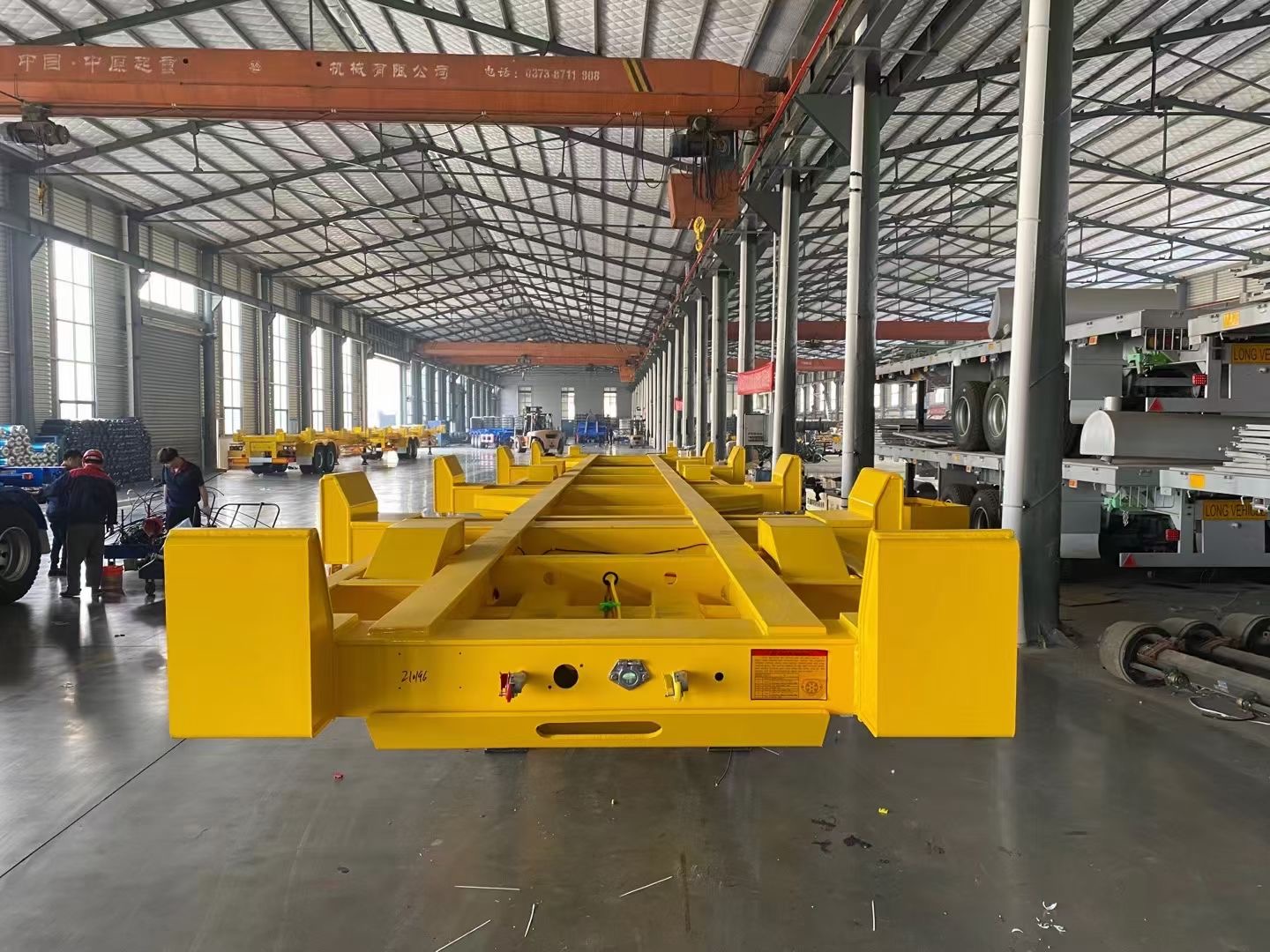 container semi trailer