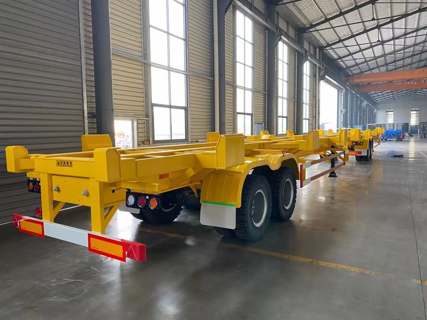 container semi trailer