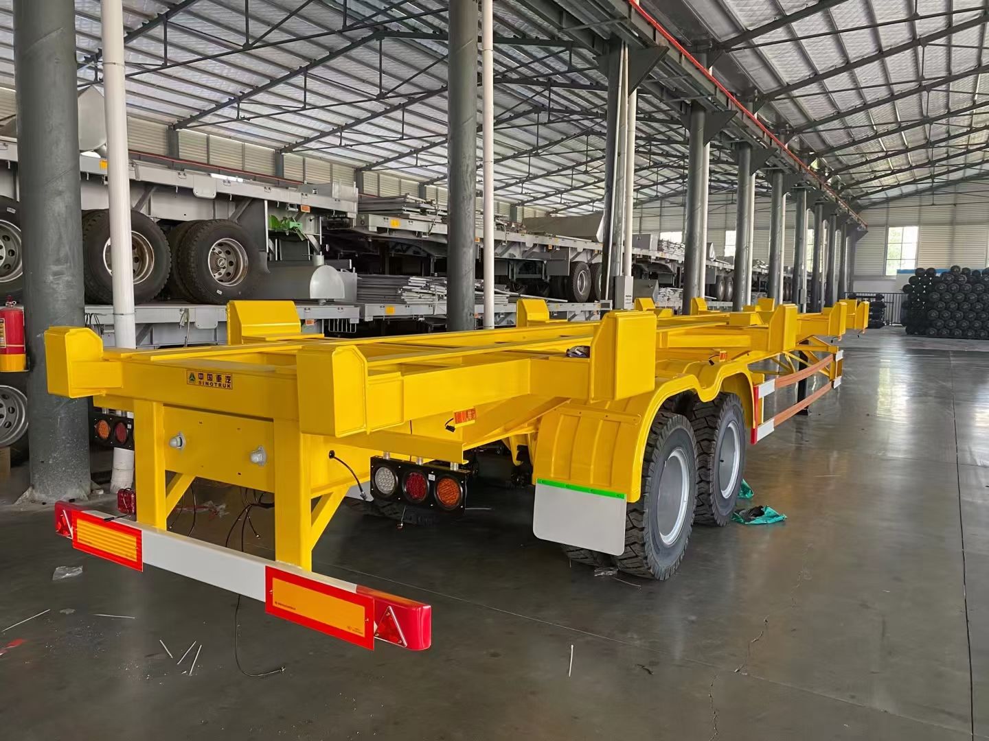 container semi trailer