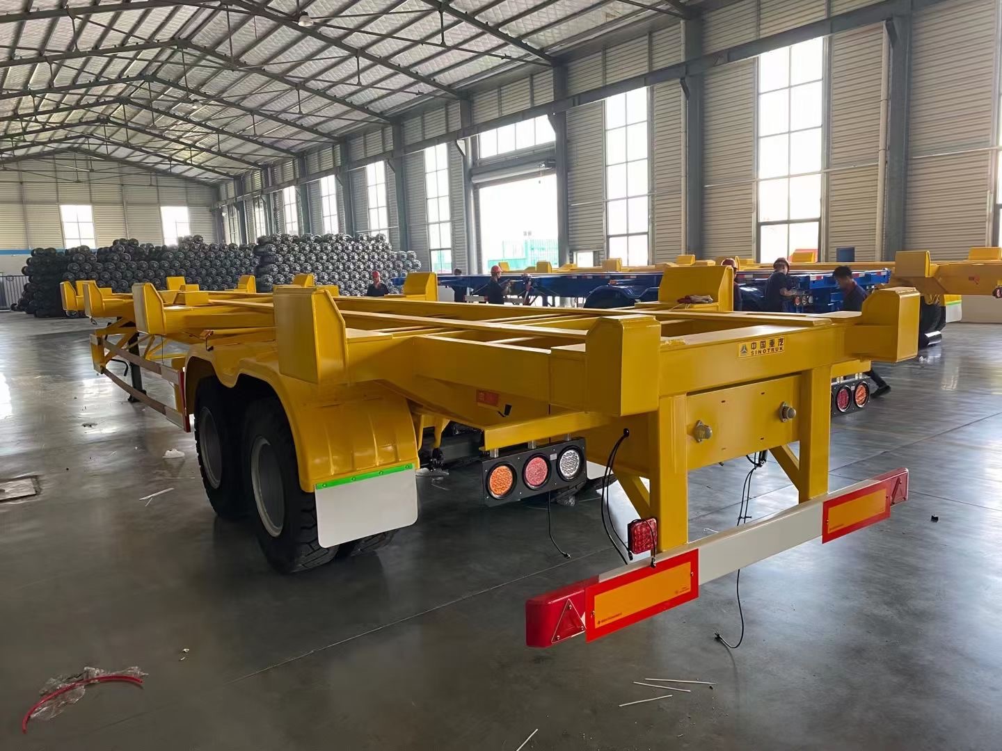 container semi trailer