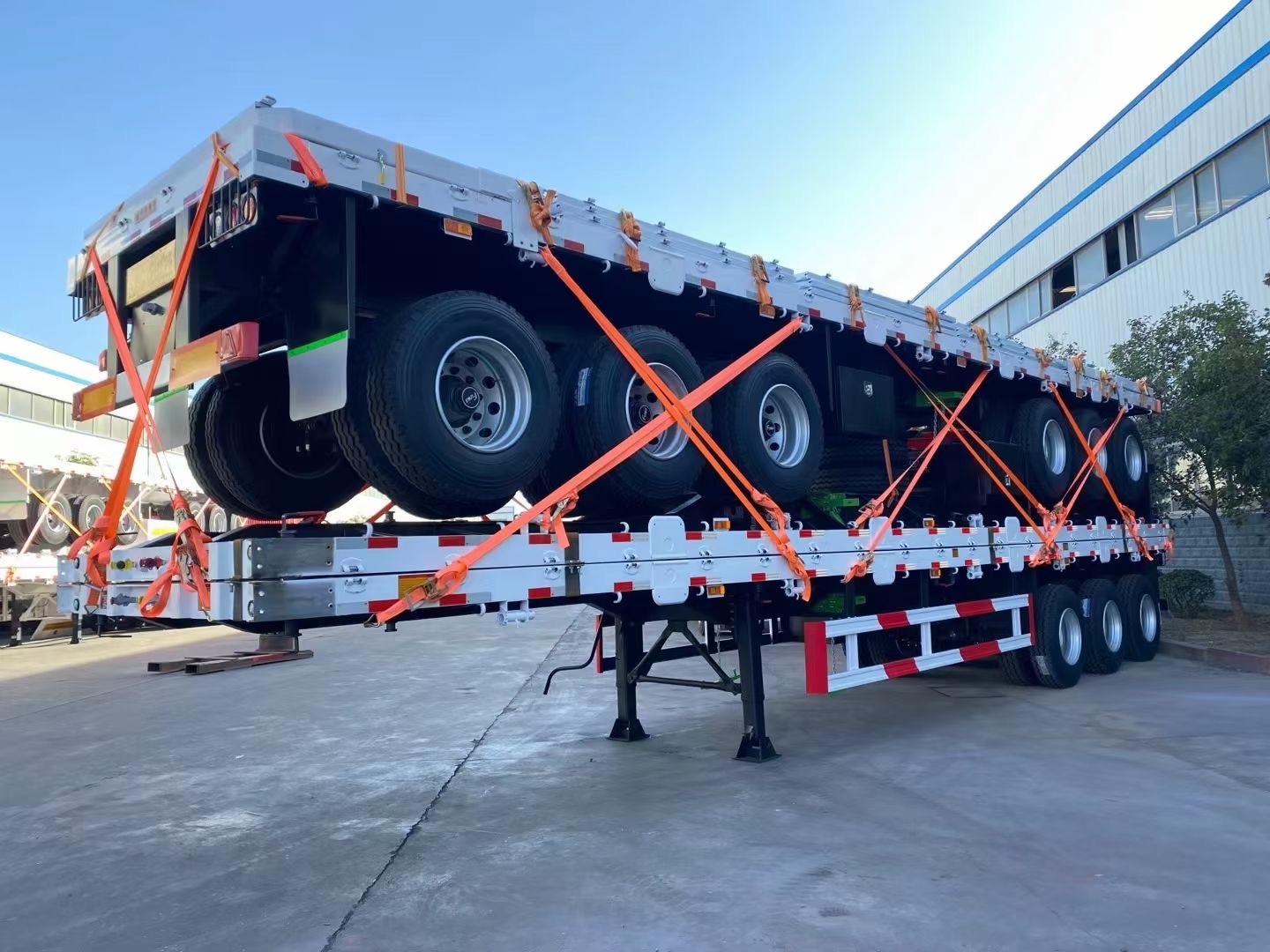 flatbed semi trailer