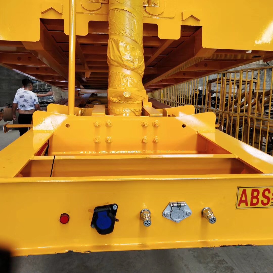 Dump semi trailer