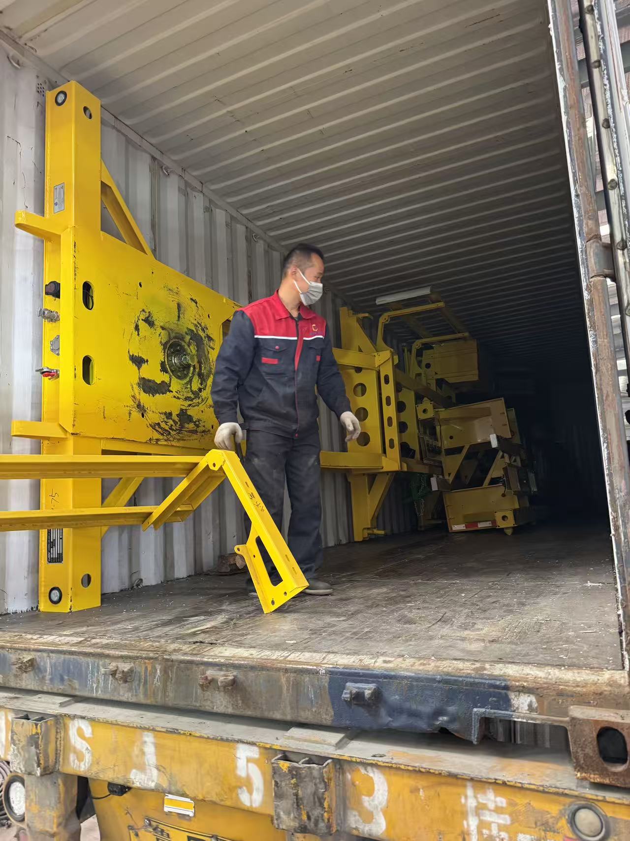 container semi trailer