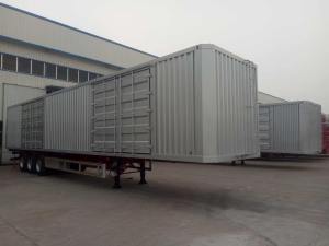 Container semi trailer / Skeleton trailer / Skeletal trailer / Container chassis / Shipping container trailer