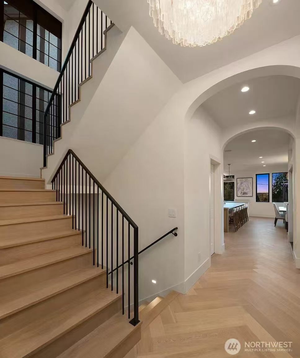 Actual engineered wood flooring installation in a U.S. house 4