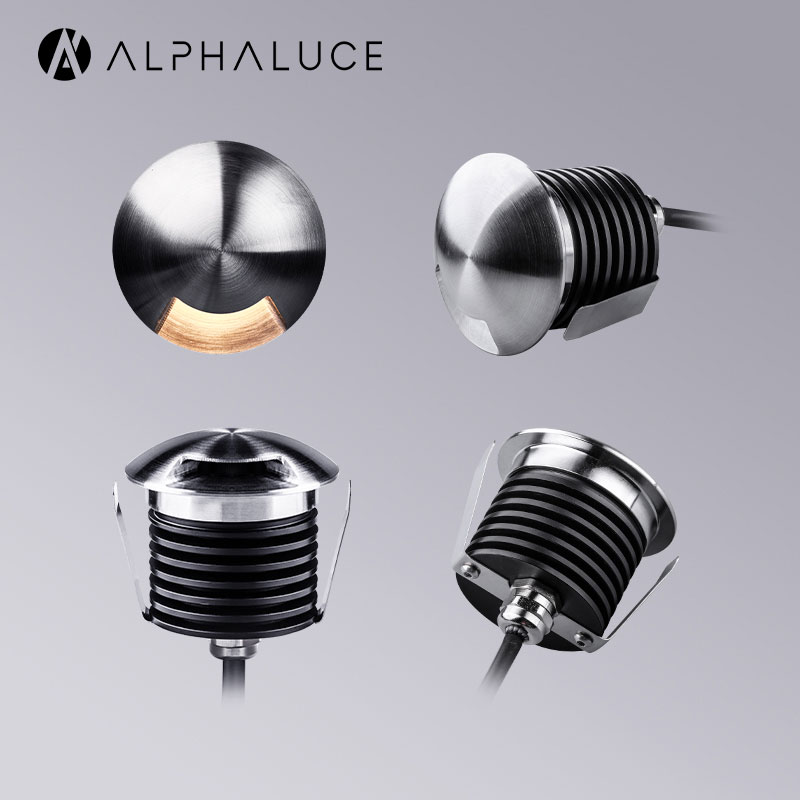 recessed stair lights