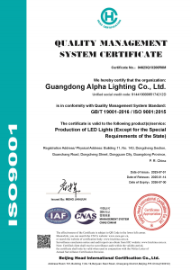 ISO 9001:2015