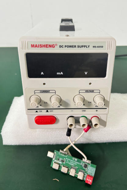 Laboratory equipment at Focuses testing facility