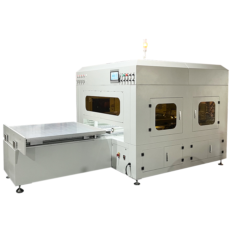 Close-up of ultrasonic fuel cell coating process