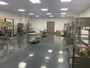Ultrasonic cutting equipment sample workshop 