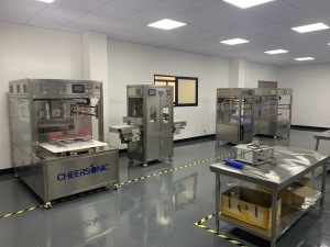 Ultrasonic cutting equipment sample workshop 