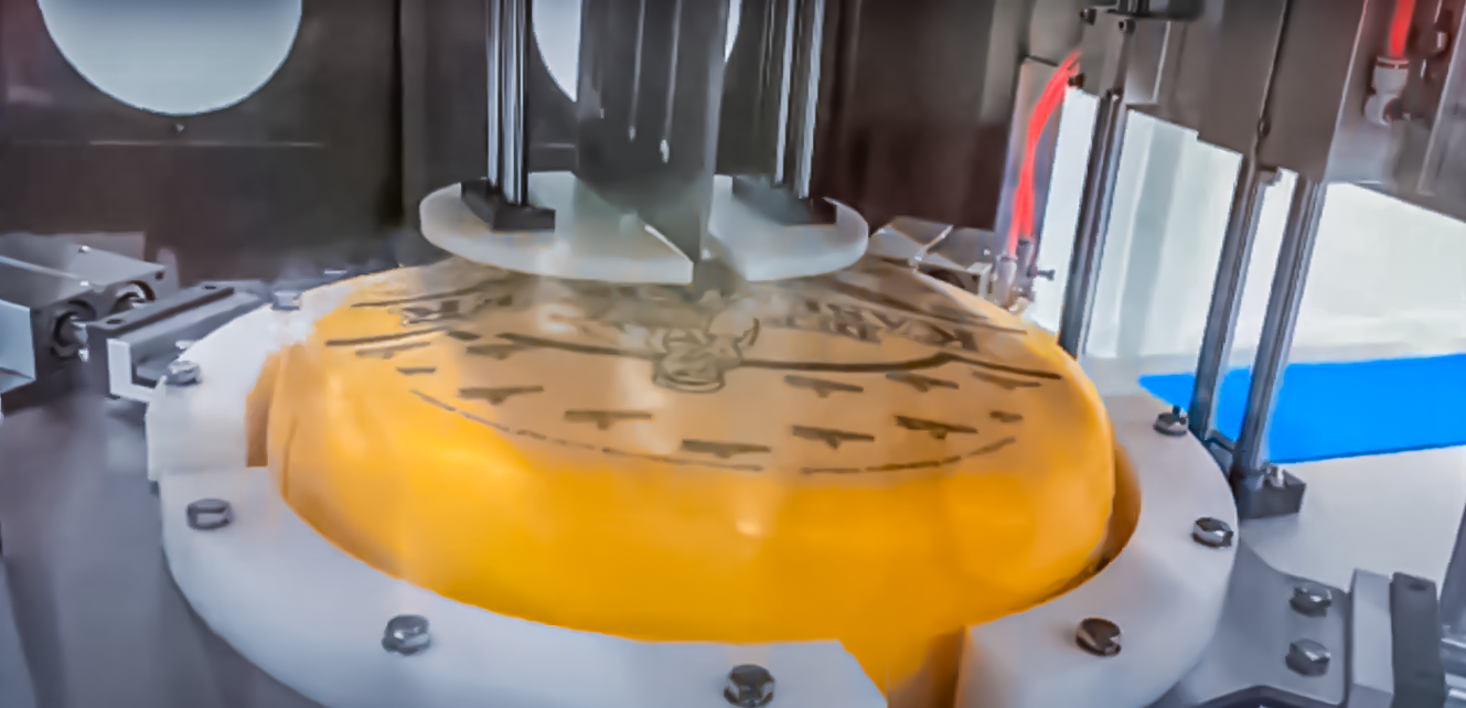 Cheese weighing and cutting system