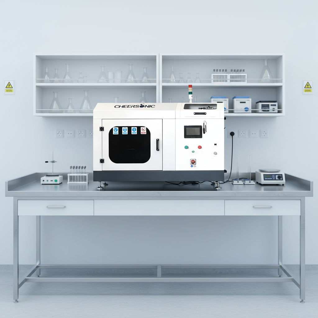 UAM4000 ultrasonic spray machine configured for thin-film coating applications