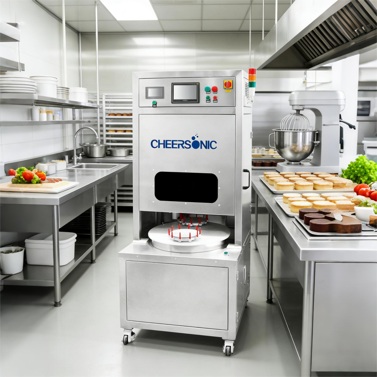 Ultrasonic Chocolate Bar Cutting Machine UFM1000R