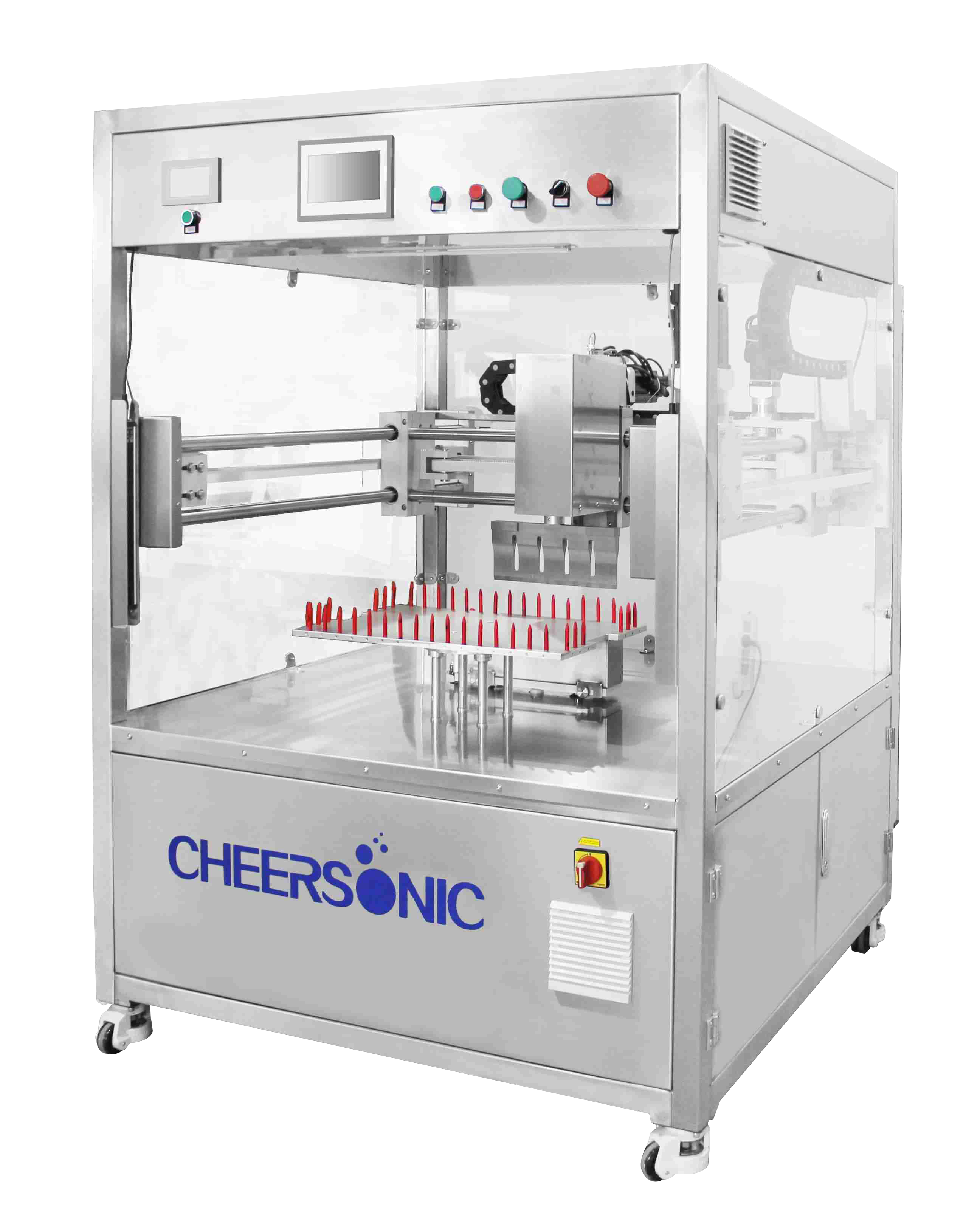 UFM5000 ultrasonic cake slicing machine inline design