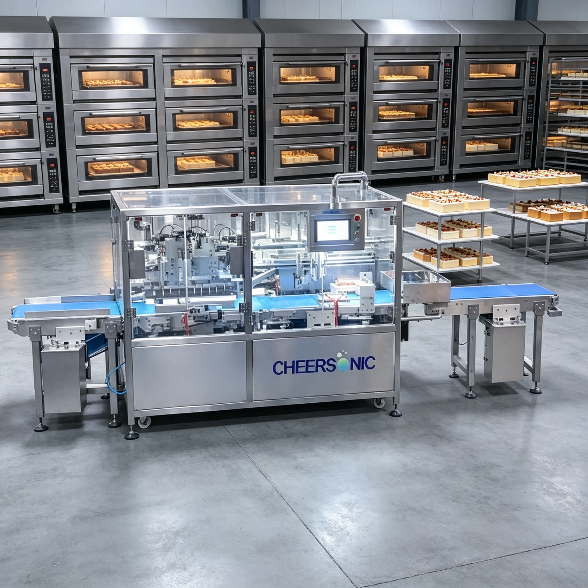 Ultrasonic Cake Slicing Machine UFM8101 for Bakery
