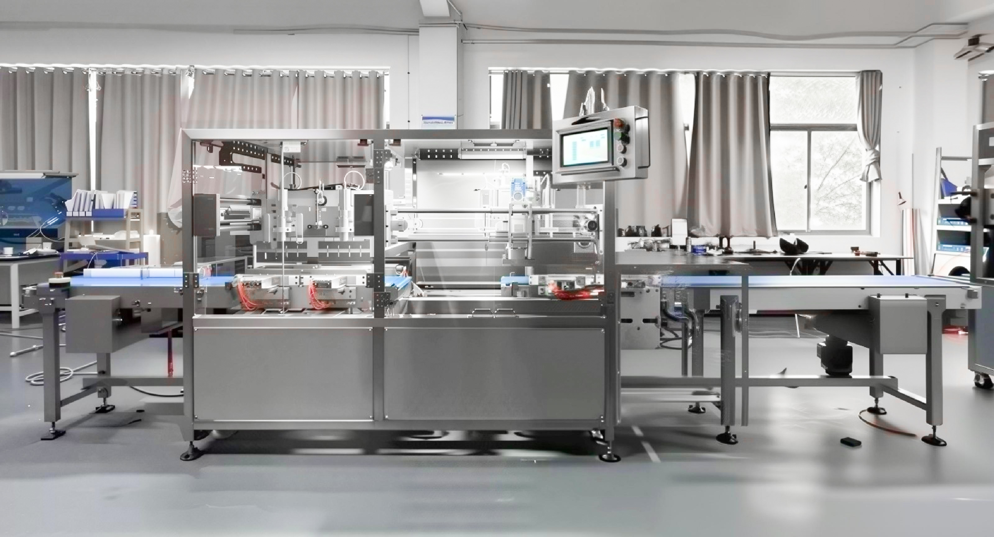 Customized robotic arm cutting system for bakery
