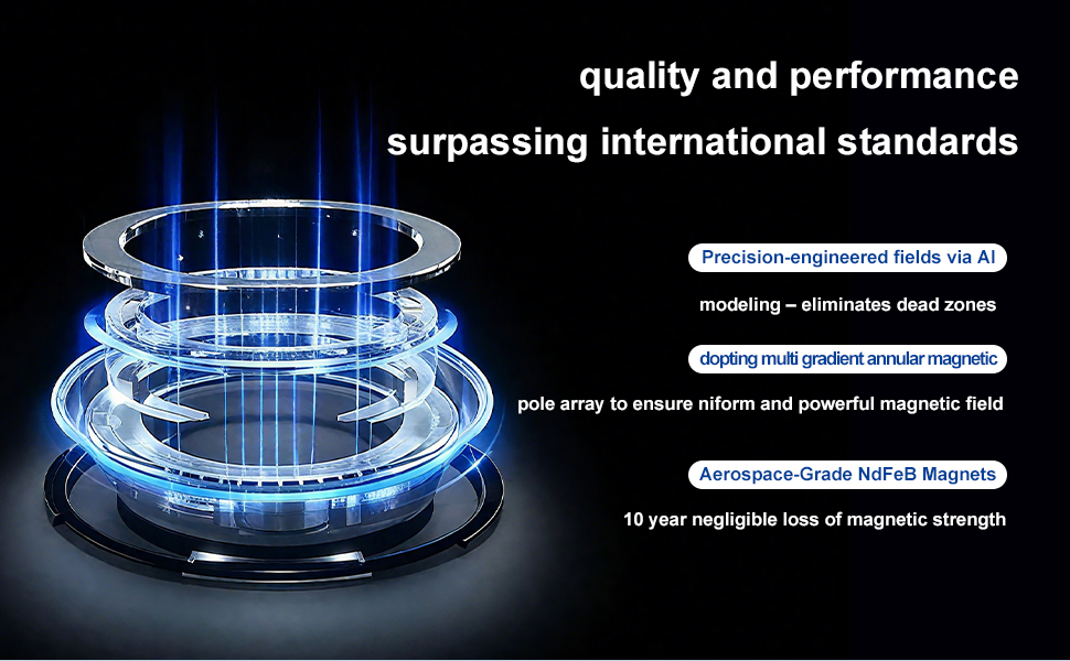 Precision-engineered magnetic field design using aluminum alloy housing
