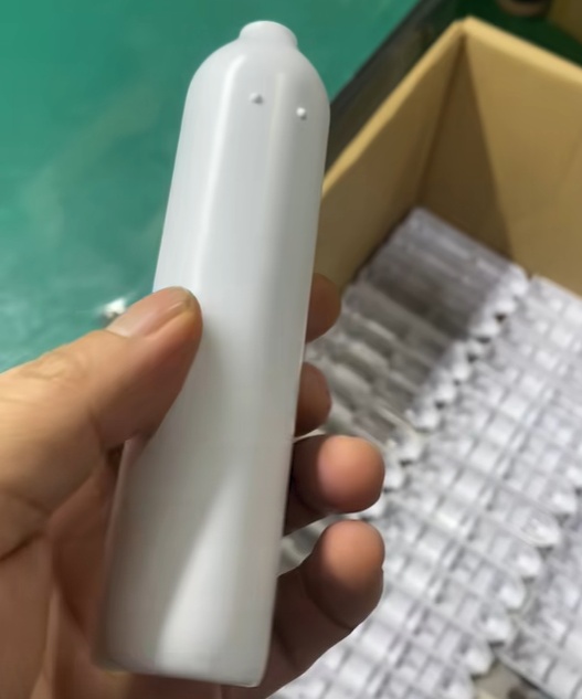 Injection molded home appliance plastic parts with defined surface finish requirements