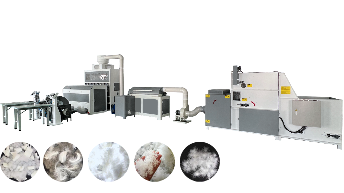Pillow filling production line Pillow filling production line with quantitative filling