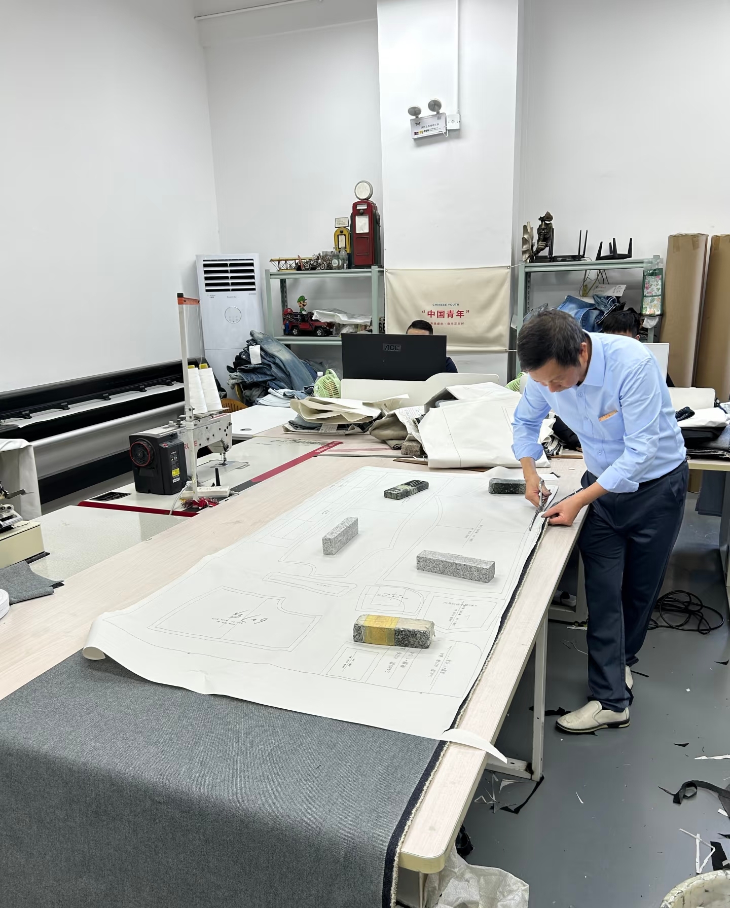 Garment pattern making and inspection at Lihongwear