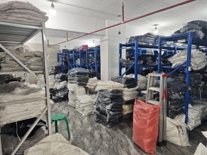 garment warehouse stock