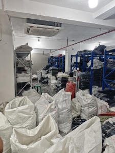 apparel production storage