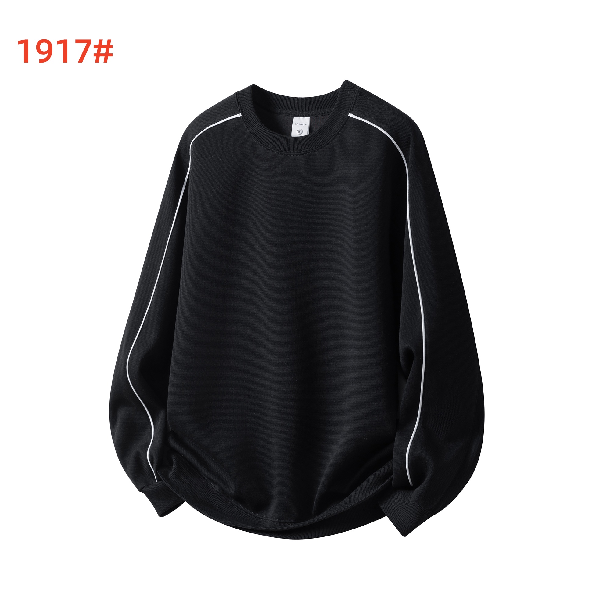 1917#-Hoodies&Sweatshirts-Black