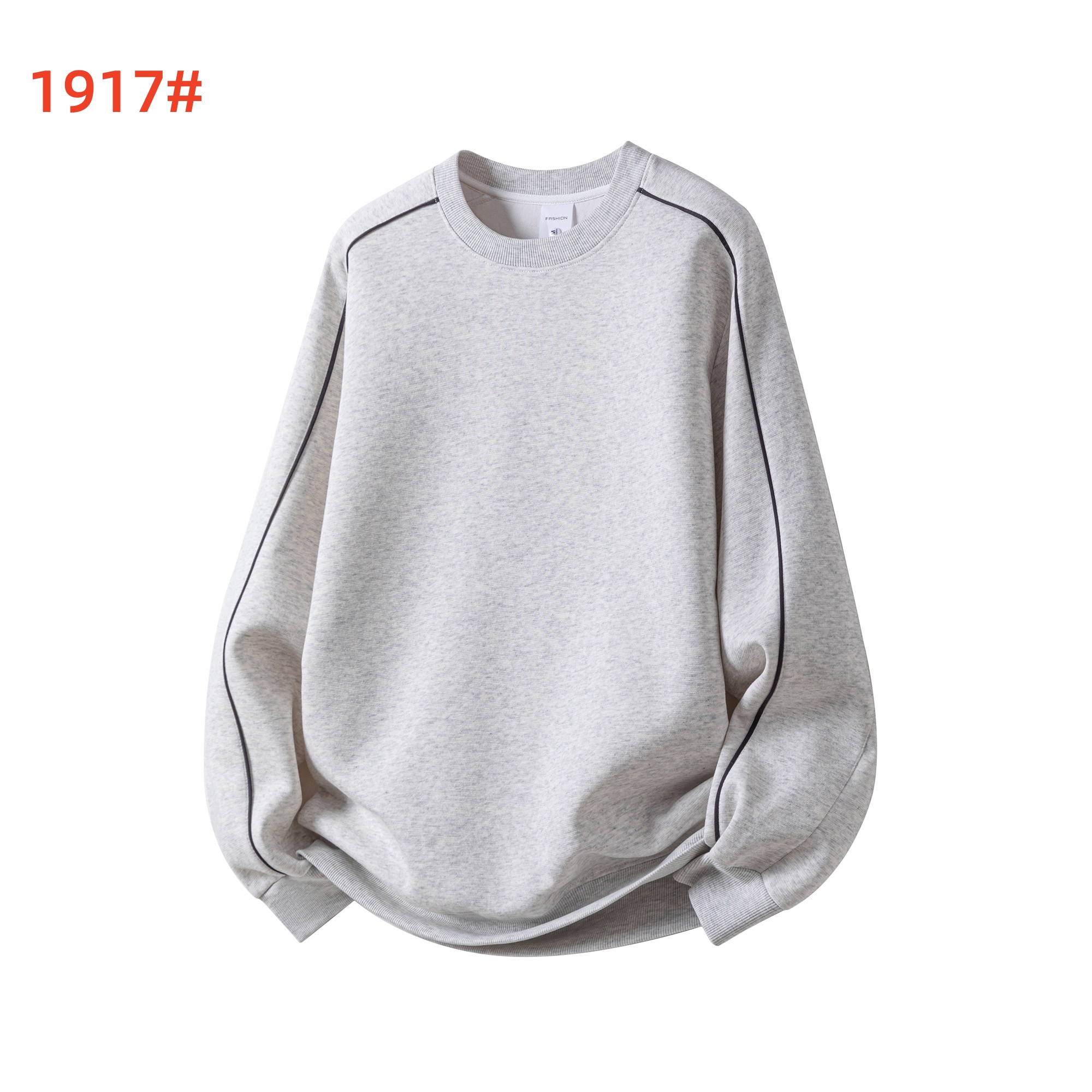 1917#-Hoodies&Sweatshirts-Grey
