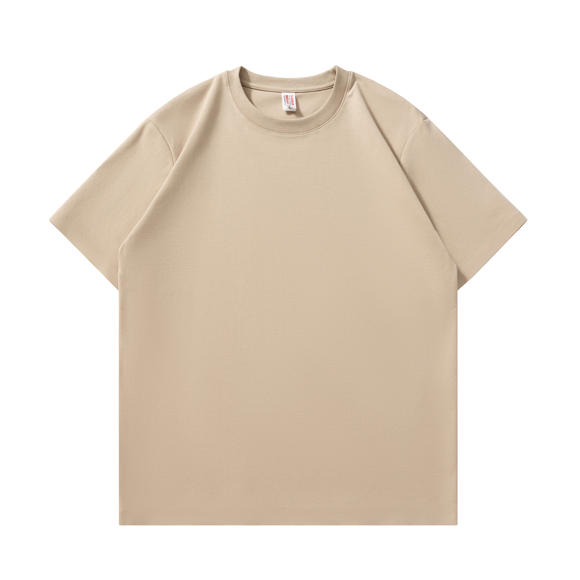 Roma Cotton T Shirts-Beige