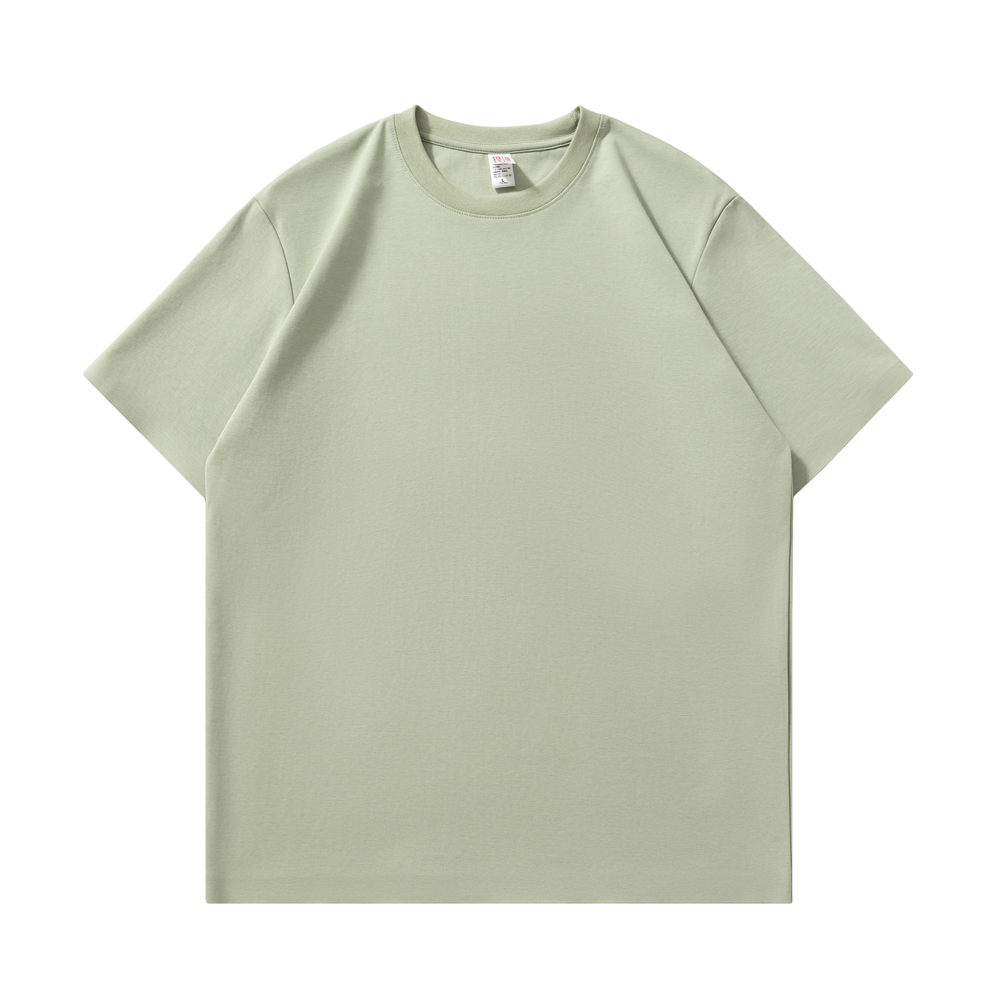 Roma Cotton T Shirts-Light Green