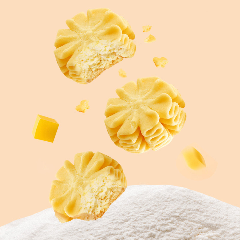 Butter Floral Cookies