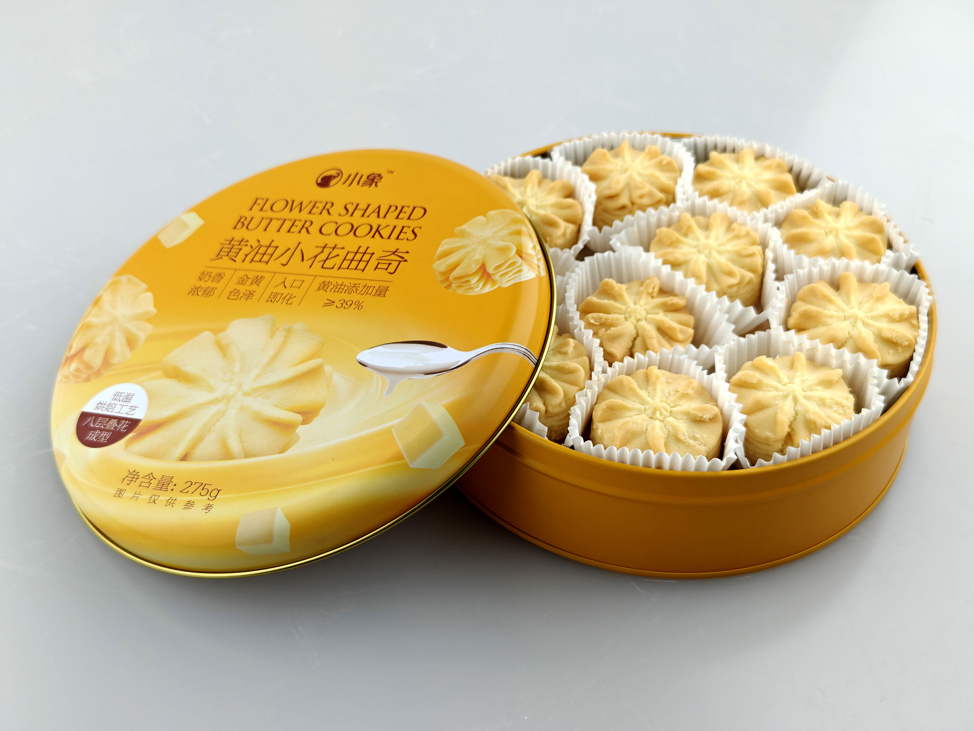 Butter cookie OEM project delivered for a large-scale instant e-commerce enterprise, cumulative shipments over 400,000 boxes
