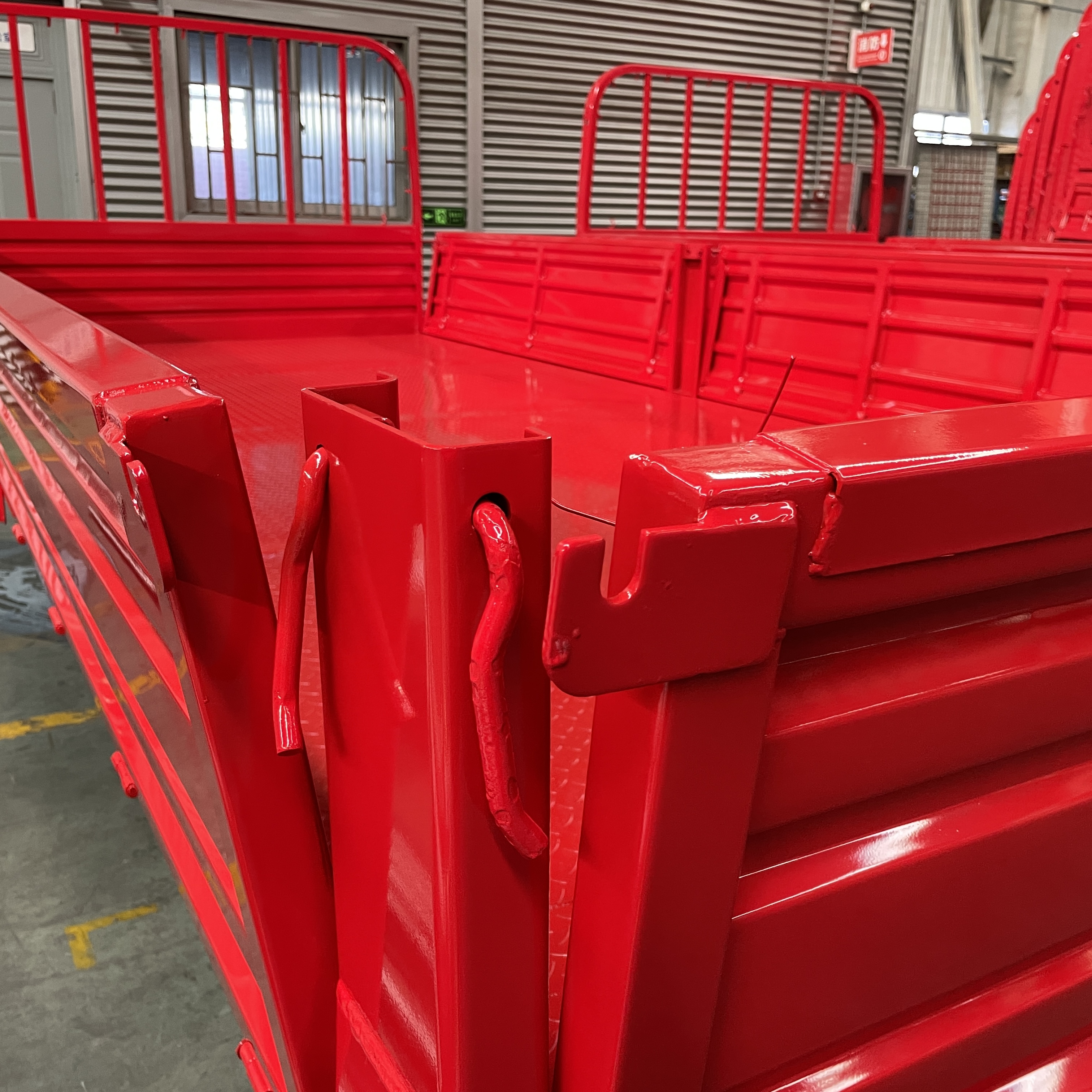 details of the truck body