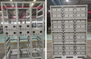 Steel Frames and boxes for Energy Strorage System