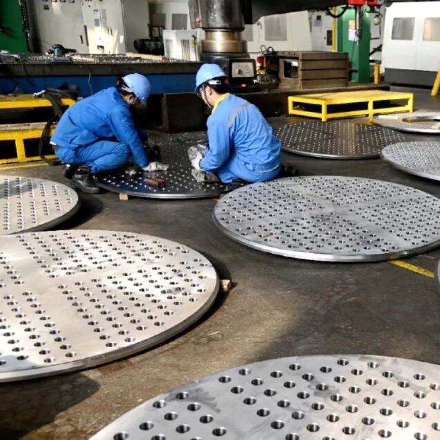 Tube Sheet for Food Machinery Equipment