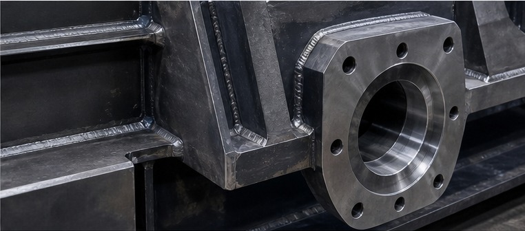 large industrial weldment