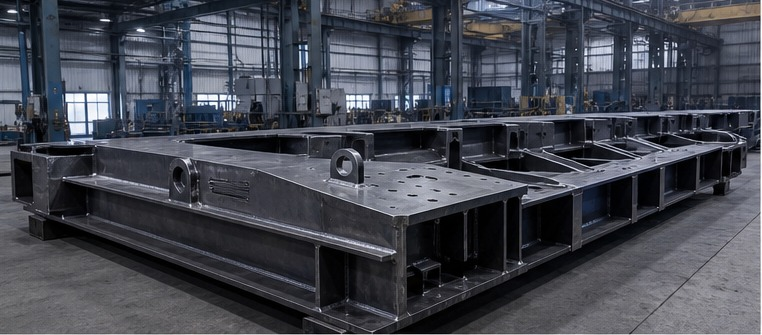 heavy equipment skid