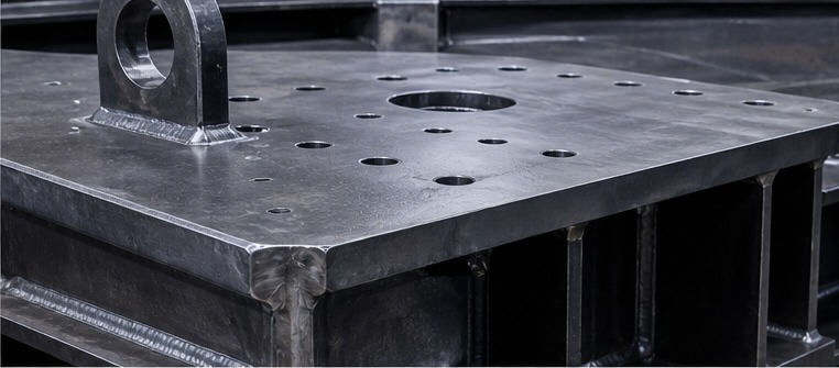 heavy equipment skid