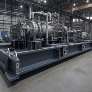 heavy equipment skid