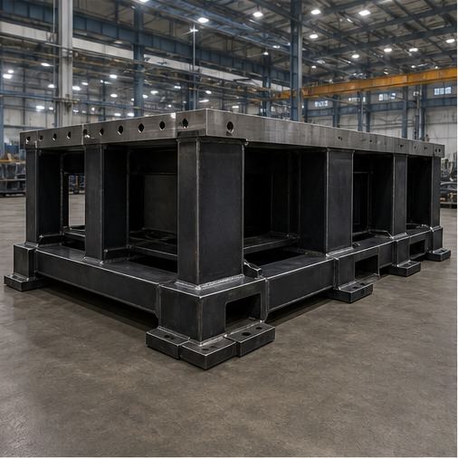 heavy machine base